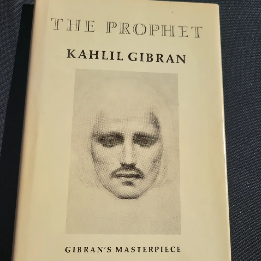 The Prophet by Kahlil Gibran Hardcover Book 1982 Edition ~ GUC